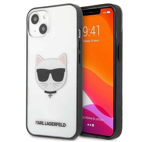 Husa Spate Karl Lagerfeld Compatibila Cu iPhone 13, Transparent Ikonik Choupette – 9028060 itelmobile.ro imagine noua 2022